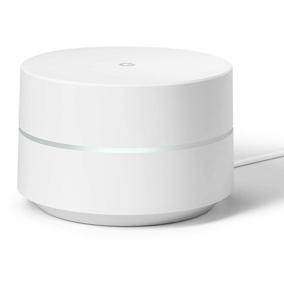 Google WiFi System  1-Pack - Router Replacement for Whole Home Coverage - NLS-1304-25 white