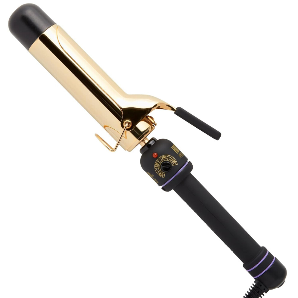 Hot Tools Pro Artist 24K Gold Curling Iron | Long Lasting  Defined Curls (1-1/2 in)