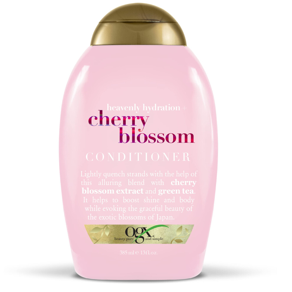 OGX Rejuvinating + Conditioner   Cherry Blossom Ginseng  13 Fl Oz