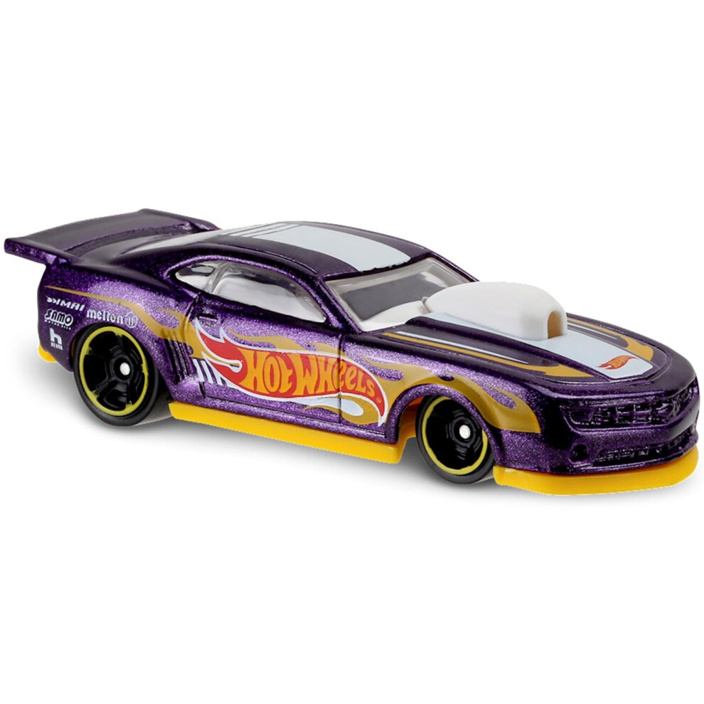 Hot Wheels 2016 HW Mild To Wild '10 Pro Stock Camaro 64/250  Purple