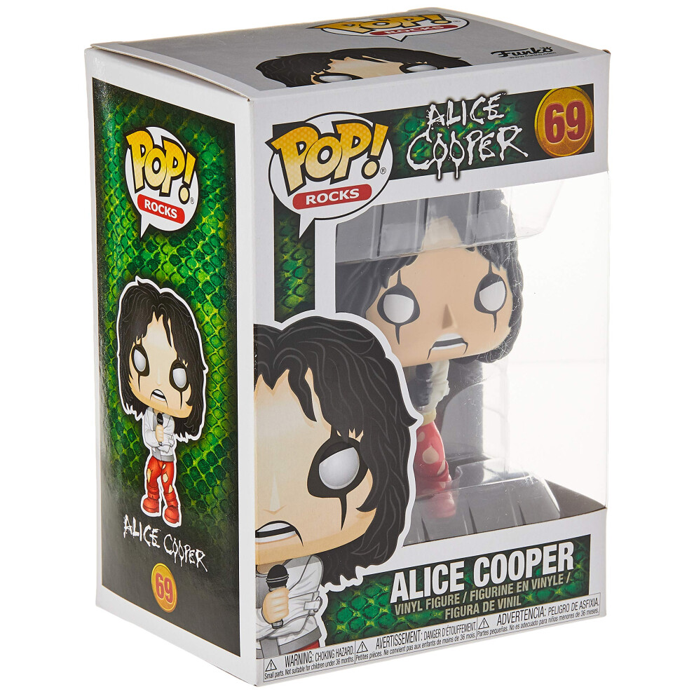 Funko Pop Rocks Alice Cooper with Straitjacket Exclusive Vinyl FIgure 69