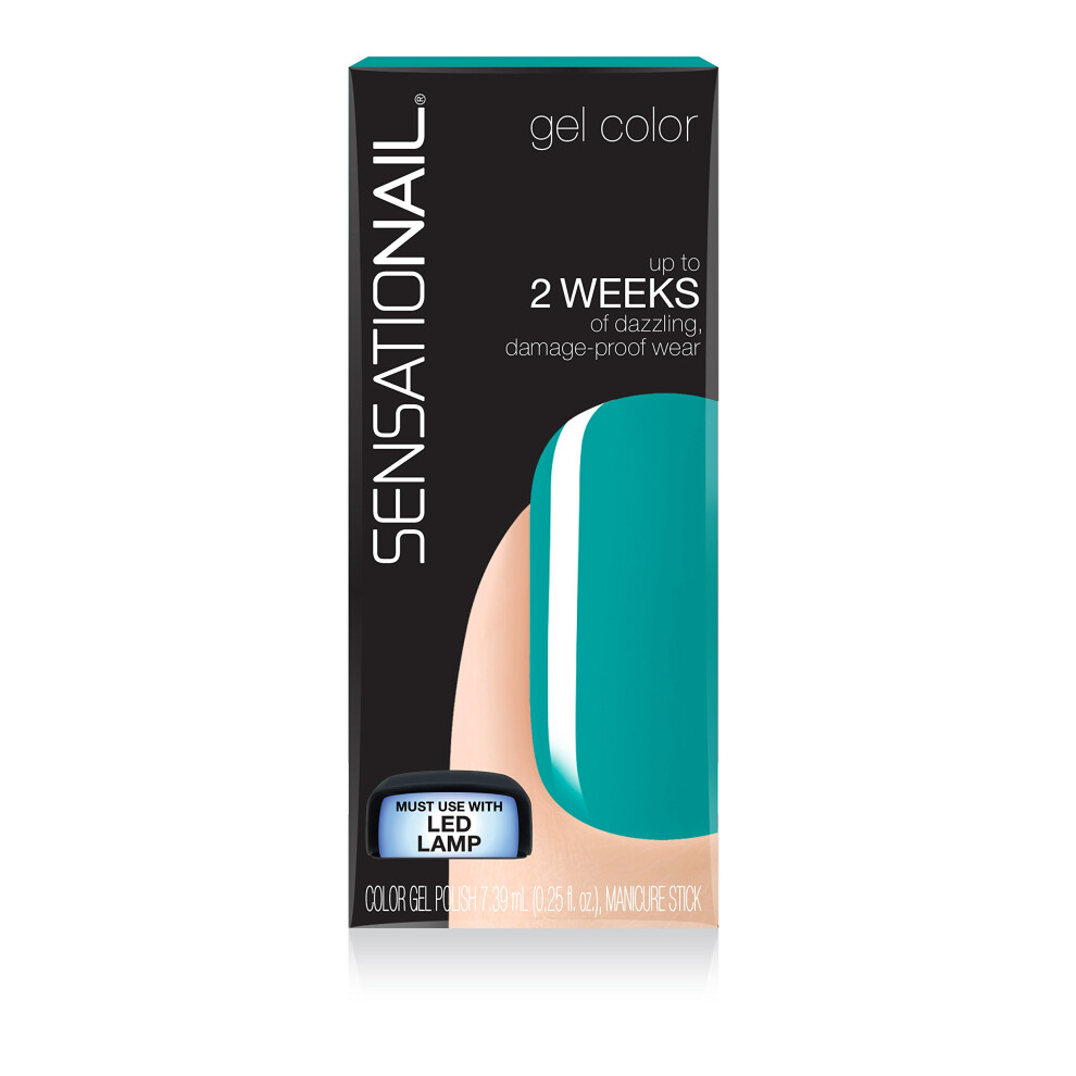 Sensationail Gel Polish  0.25 oz  Island Oasis