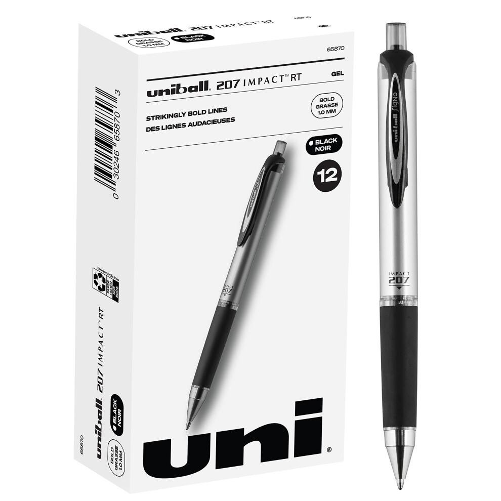 uni-ball Gel Impact Retractable Pens