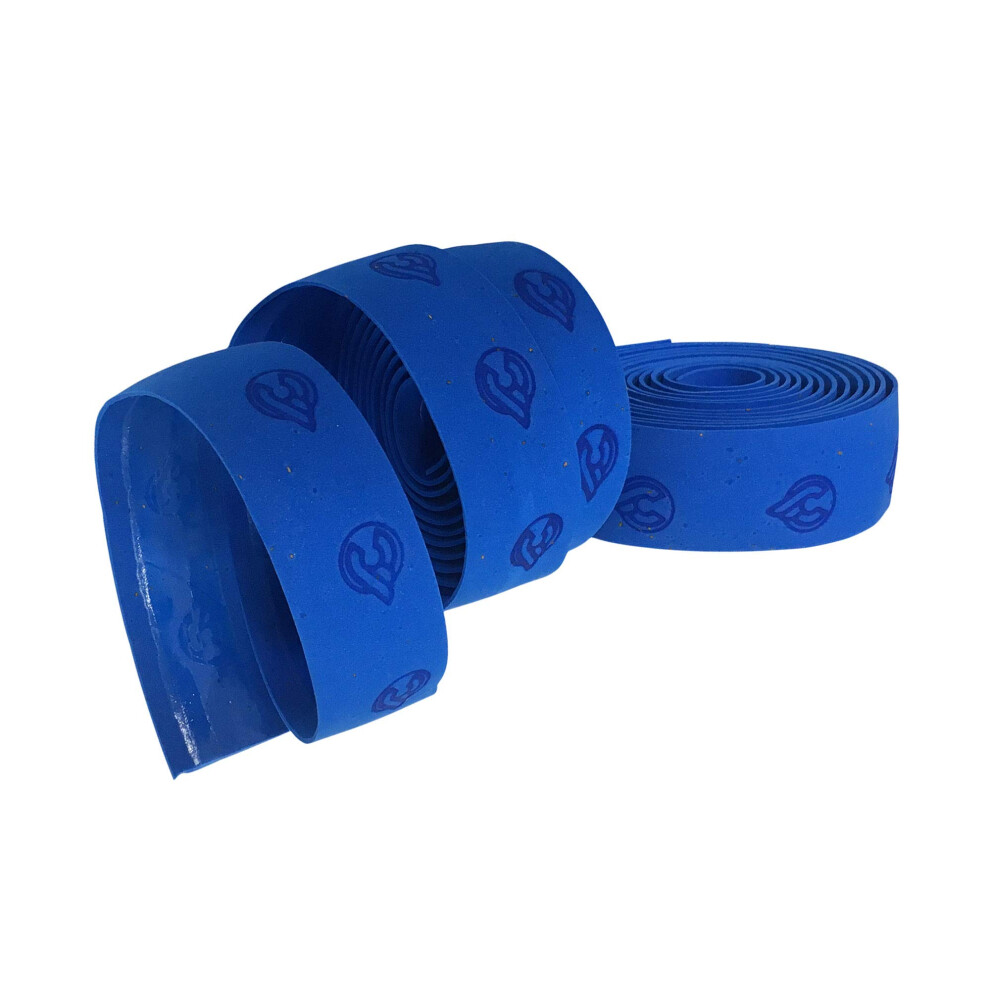 Cinelli Cork Gel Ribbon Handlebar Tape  Blue