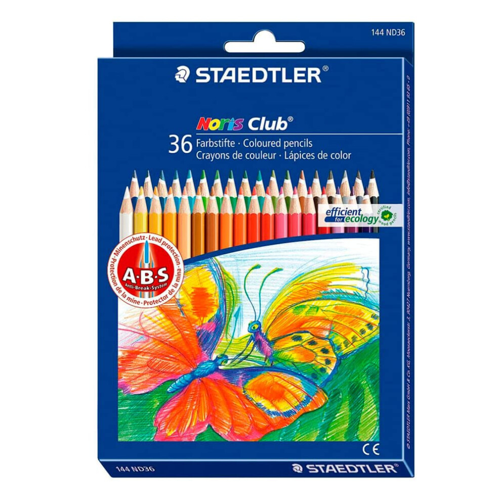 Staedtler Colored Pencils  36 Colors (144ND36)