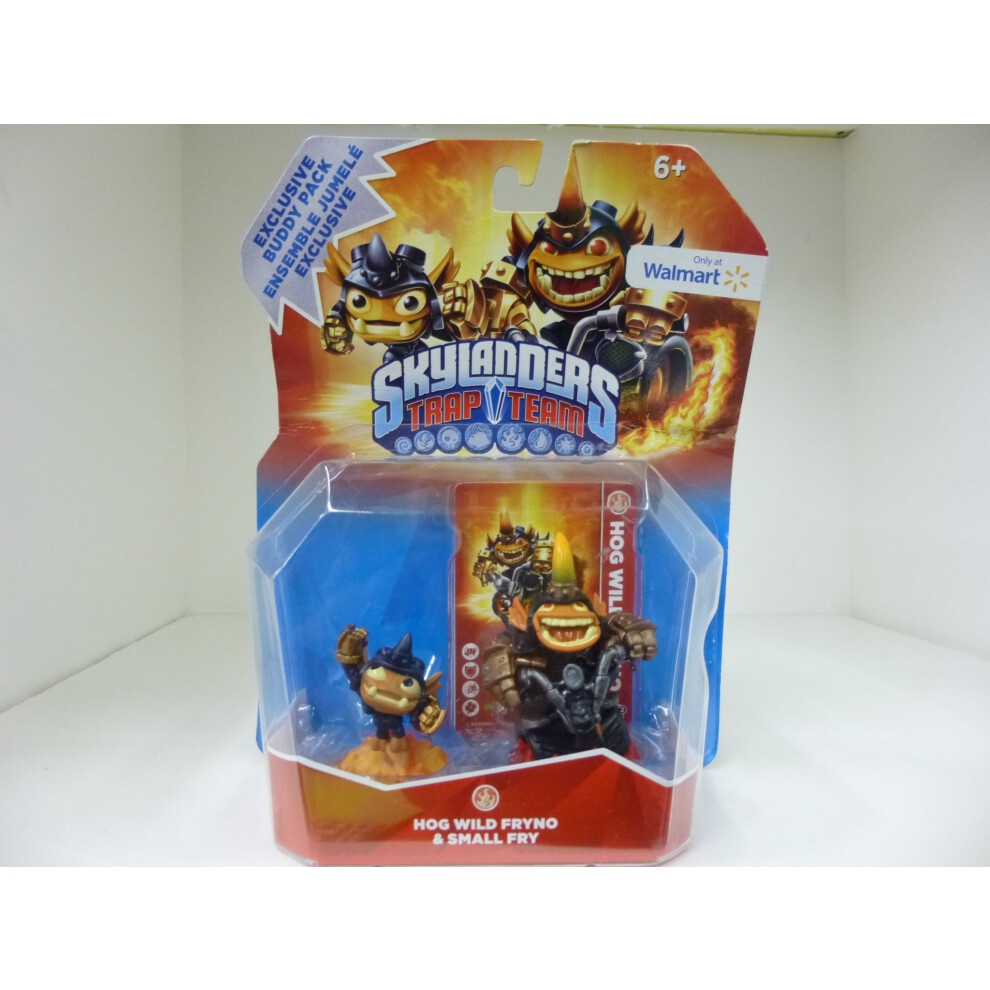 Skylanders Trap Team Buddy Pack Hog Wild Fryno & Small Fry