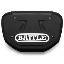 Battle Sports Back Placa osoasa - Placa de fotbal din spate spate Protector din spate inferior Cochilie exterioara dura ?i spuma conturata cu imp