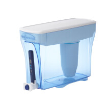 Culligan ZeroWater 23-kops Ready-Pour 5-traps waterfilterdispenser met 5-traps 0 TDS-waterfilter - IAPMO-gecertificeerd voor het verminderen van lood,