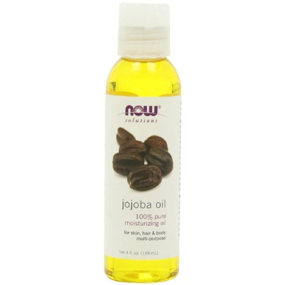 NOW Foods Jojoba Oil Pure  4 ounce (Pack of 2)