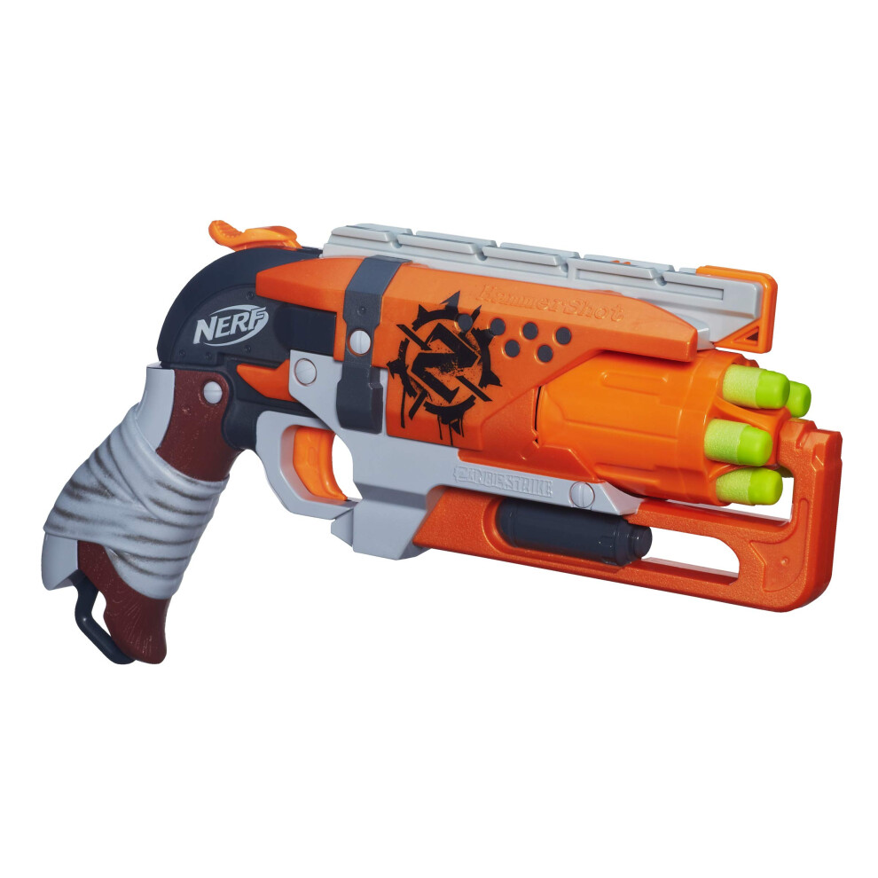 NERF Zombie Strike Hammershot Blaster (Amazon Exclusive)