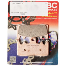 EBC Brakes FA630HH Double-H Series Sintered Disc Brake Pad Black 1x1x1