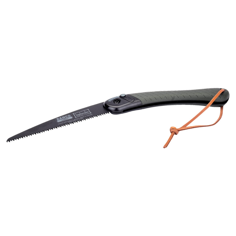 Bahco 396-LAP Laplander Folding Saw  9-Inch Blade  7 TPI  Green