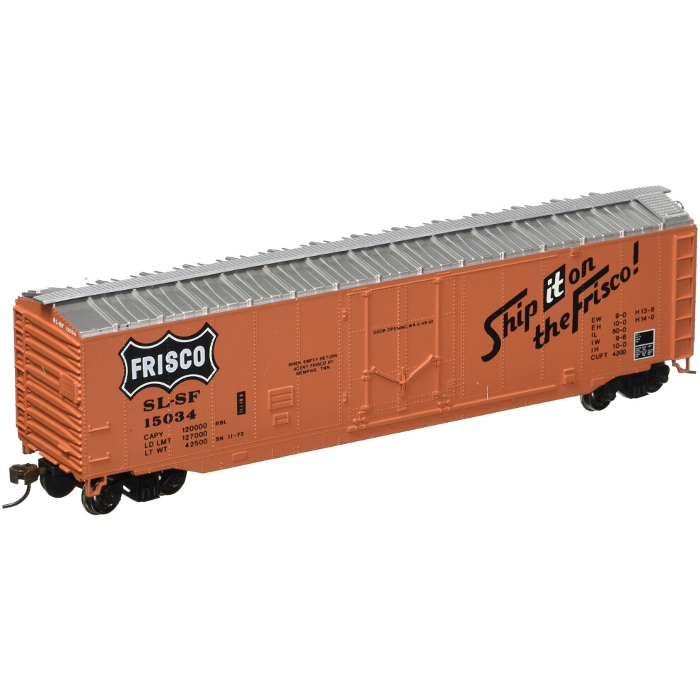 Bachmann Trains - 50' Plug-Door Box Car - FRISCO - HO Scale