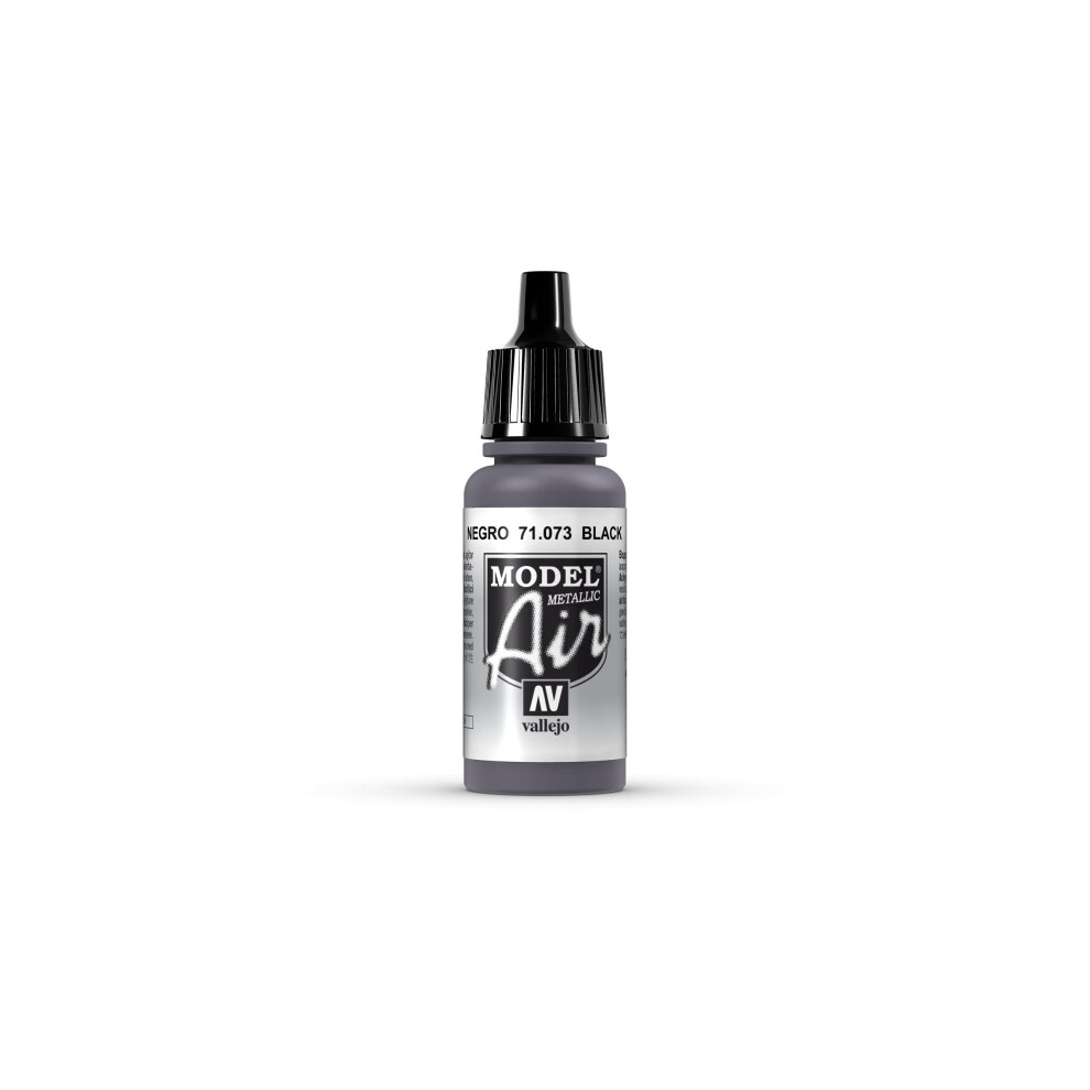 Vallejo Black Metal Paint  17ml