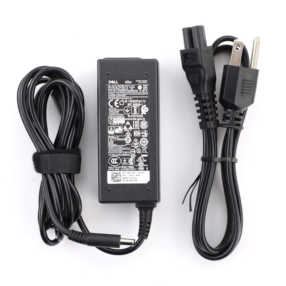 AC Power Adapter Charger 45W 19.5V for DELL Inspiron 13 7352 Series new genuine