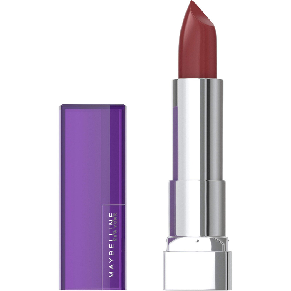 Maybelline Color Sensational Lipstick  Lip Makeup  Cream Finish  Hydrating Lipstick  Plum Paradise  Wine Plum  1 Count