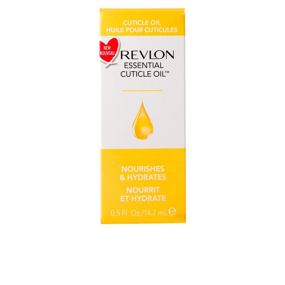 Revlon Essential Cuticle Oil  Nourishing Nail Care with Vitamin E  0.5 oz