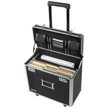 Vaultz Locking Mobile Business Case Dimensioni legali 14,5 x 13,5 x 11 pollici Nero (VZ00194)
