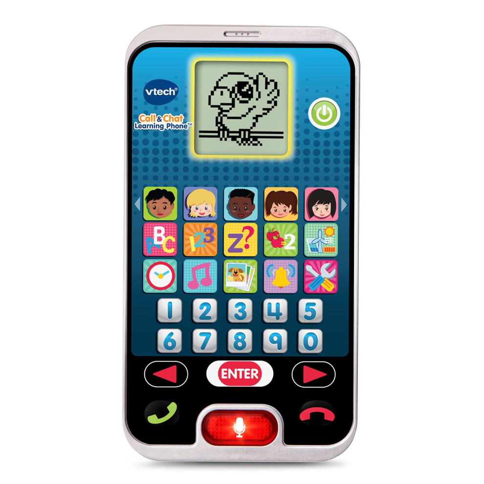 VTech Call and Chat Learning Phone  Black