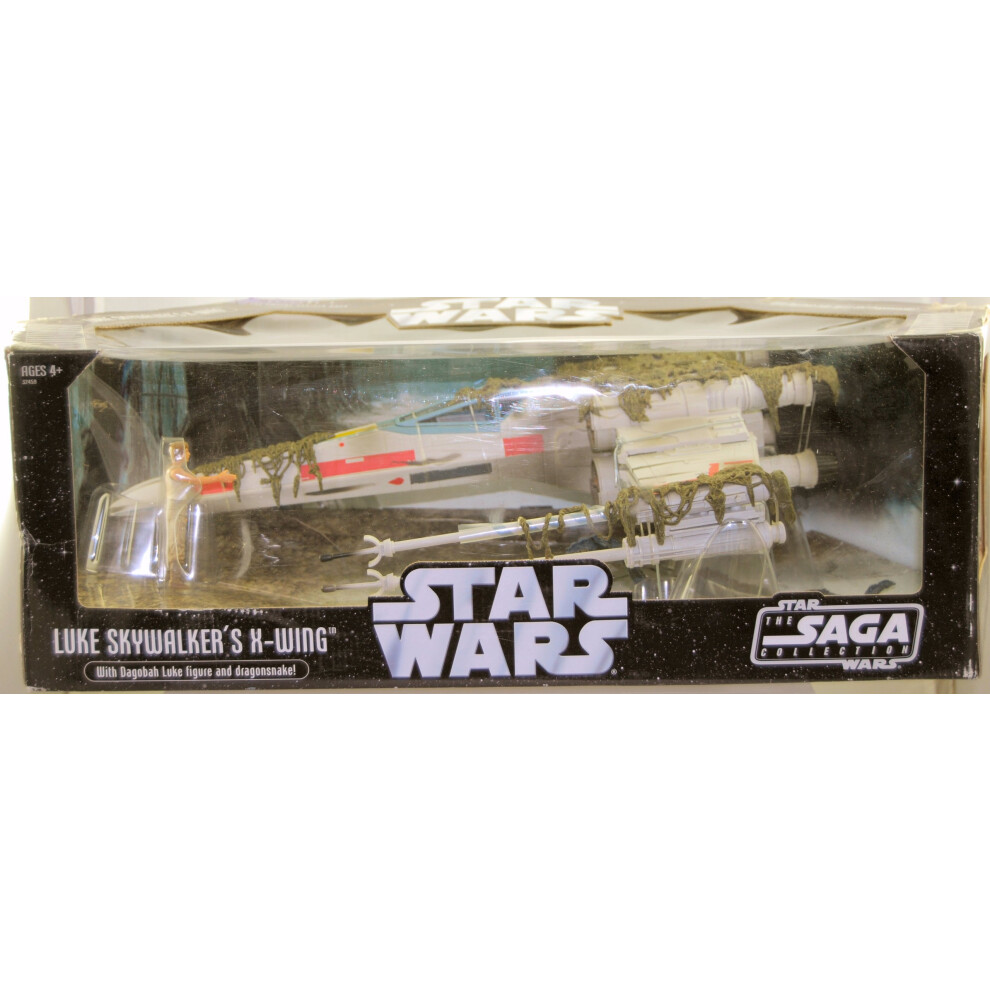 Star Wars X-Wing Fighter Vehicle with Luke Skywalker Figure