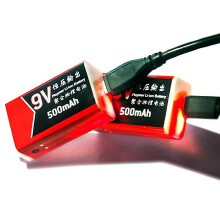 Usb Charging 9v 500mah Li-ion Battery Usb Rechargeable Battery 9v Lithium Uk