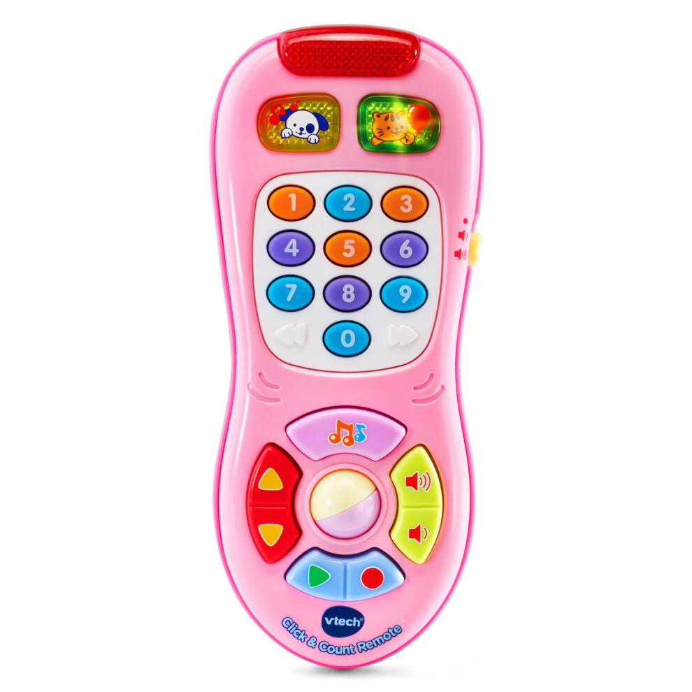 VTech Click and Count Remote  Pink