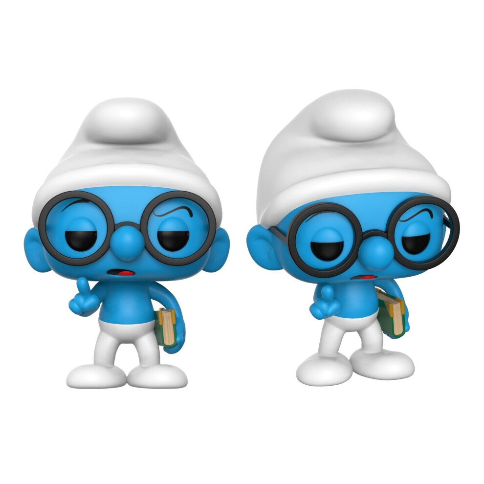 Funko Pop Animation Brainy Smurf Toy