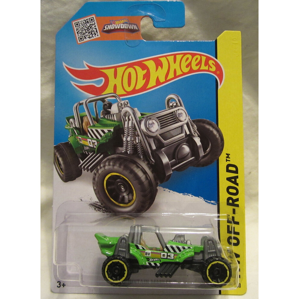 Hot Wheels  2015 HW Off-Road  Mountain Mauler [Green] Die-Cast Vehicle #97/250