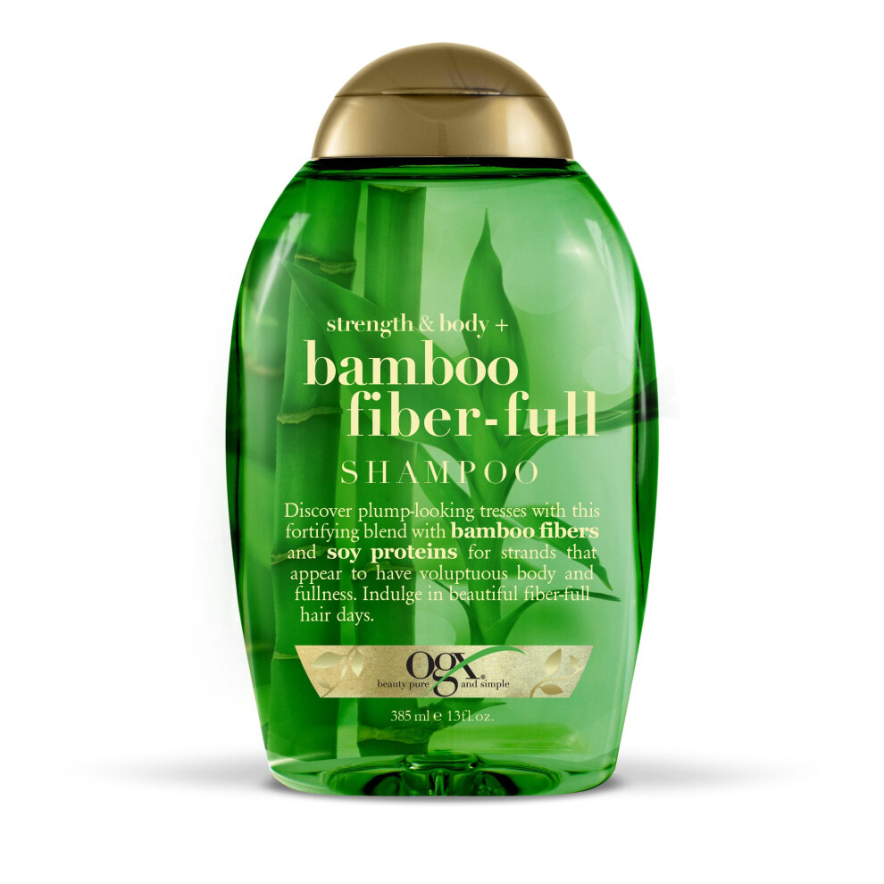 OGX Strength & Body + Bamboo Fiber-Full Shampoo  13 Ounce