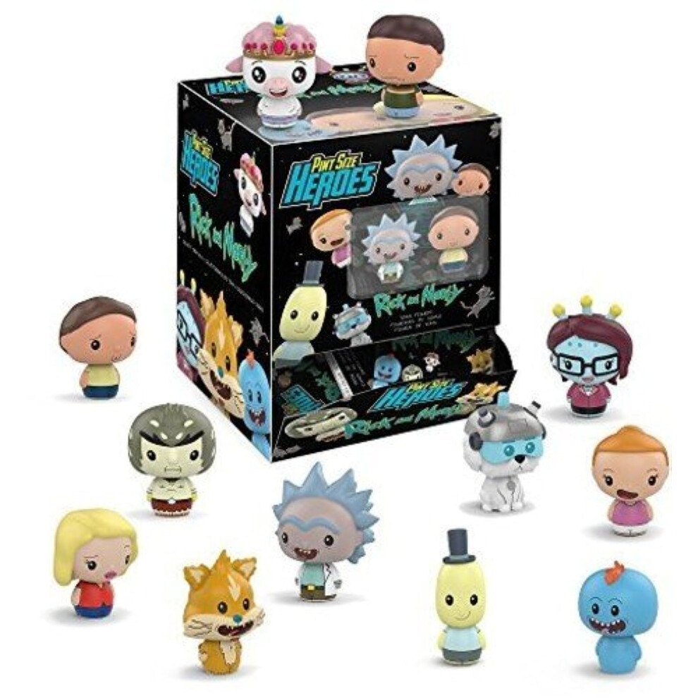 Funko Pint Size Heroes: Rick & Morty - Rick & Morty (One Mystery Figure) Collectible Toy