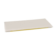 Draps de Matelas ECR4Kids, Fournitures de Garderie, Blanc, Paquet de 10