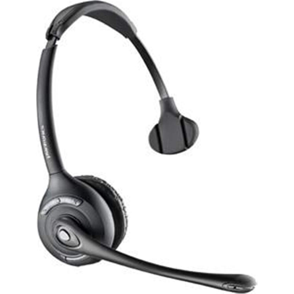 Plantronics 86919-01 Spare WH300 Over The Head Monaural Headset DECT 6.0 for CS510 and CS500 Series  Headset Only