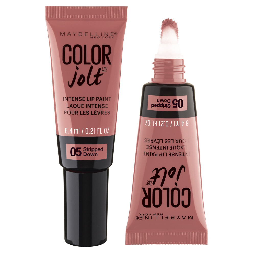 Maybelline Lip Studio Color Jolt Intense Lip Paint  Stripped Down  0.21 fl. oz.