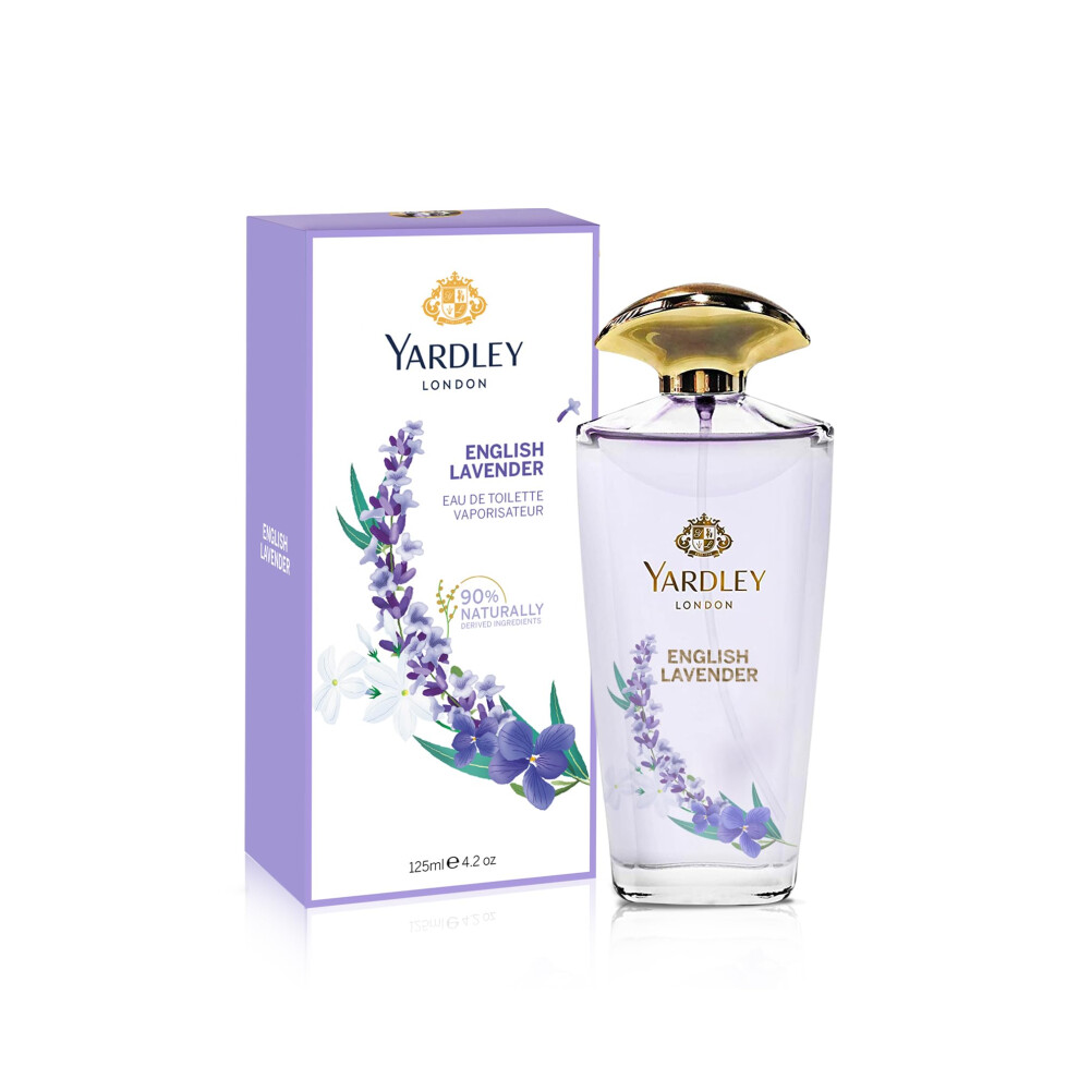 Yardley English Lavender by Yardley of London for Women Eau De Toilette Spray  4.2 Ounce