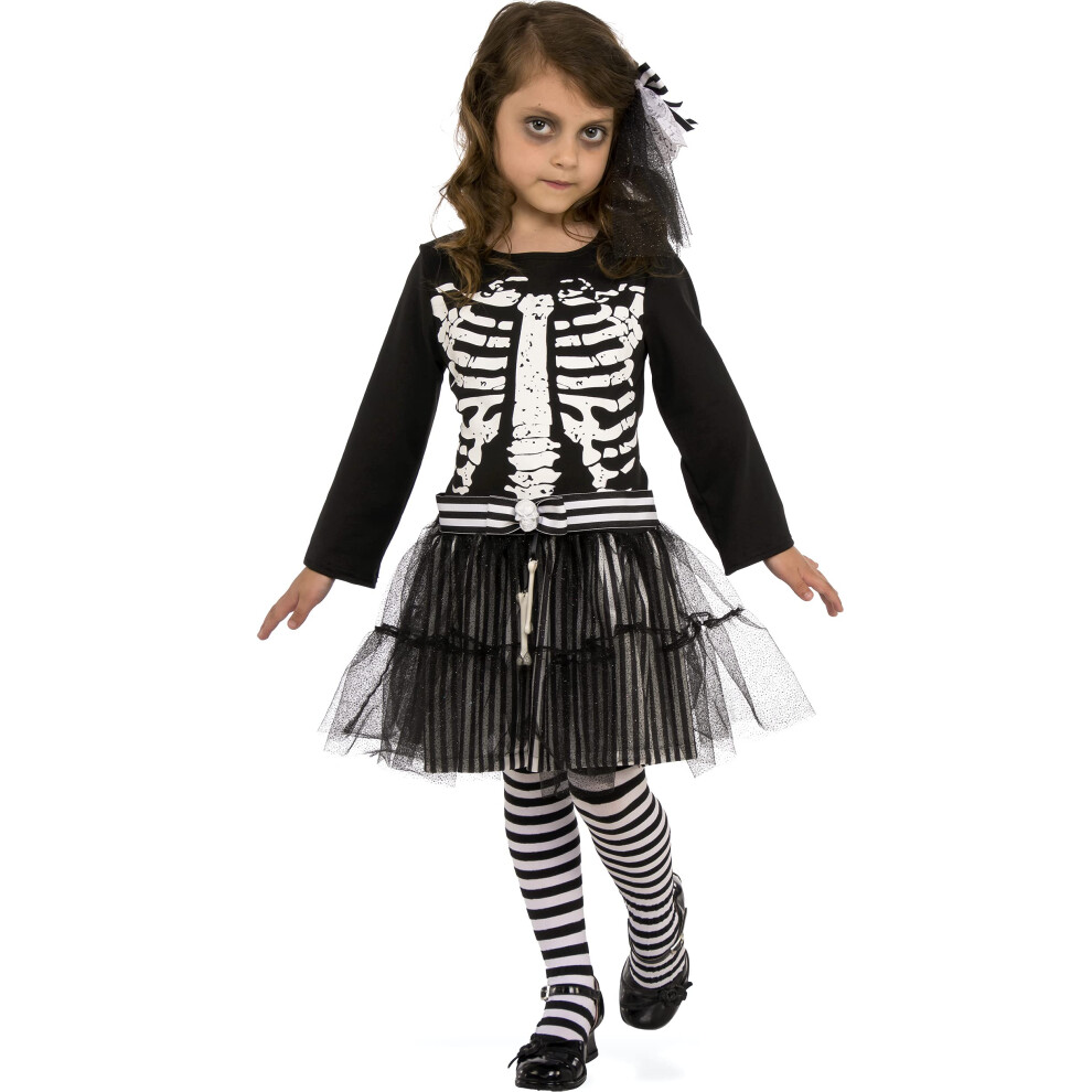 Rubie's unisex adult Child s Little Skeleton Costume  Multicolor  Large US