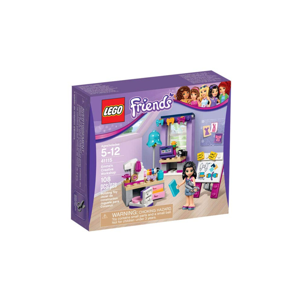 LEGO Friends Emma's Creative Workshop Kit (108 Piece)