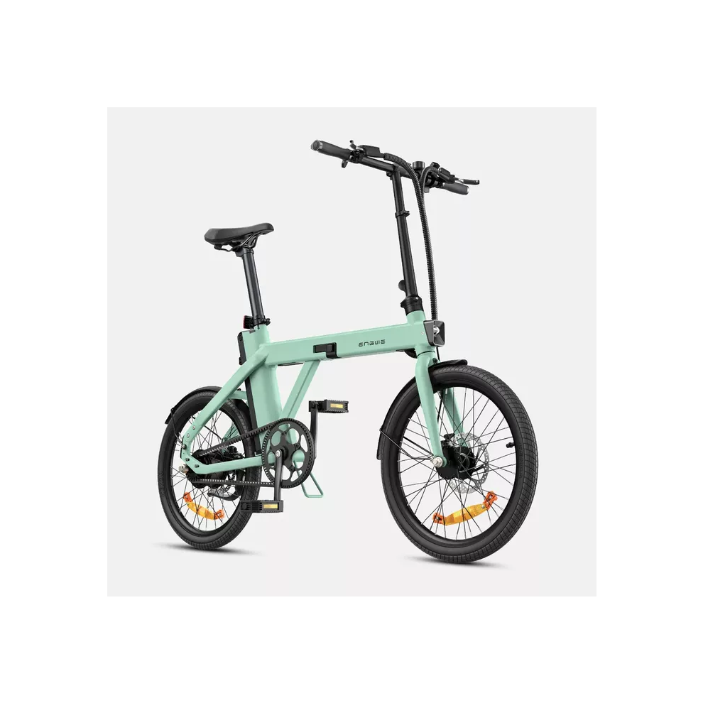 (Green) ENGWE P20 250W Electric Bike 36V 9.6Ah Battery