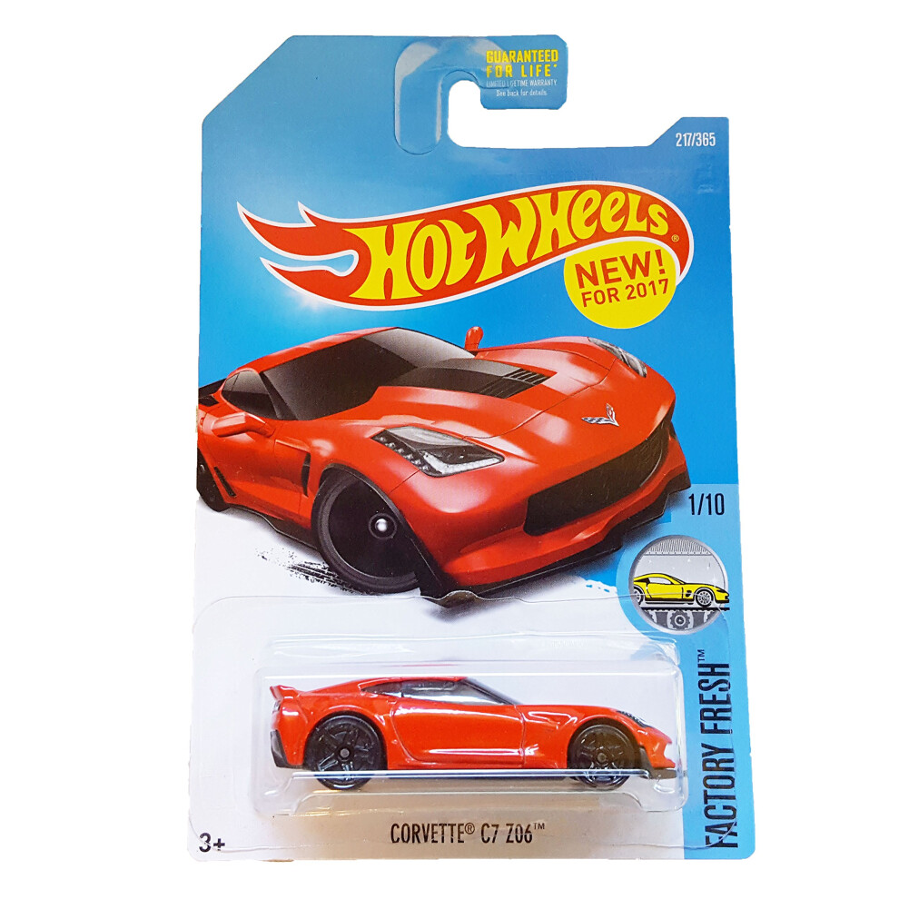 Hot Wheels 2017 Factory Fresh Corvette C7 Z06 217/365  Red