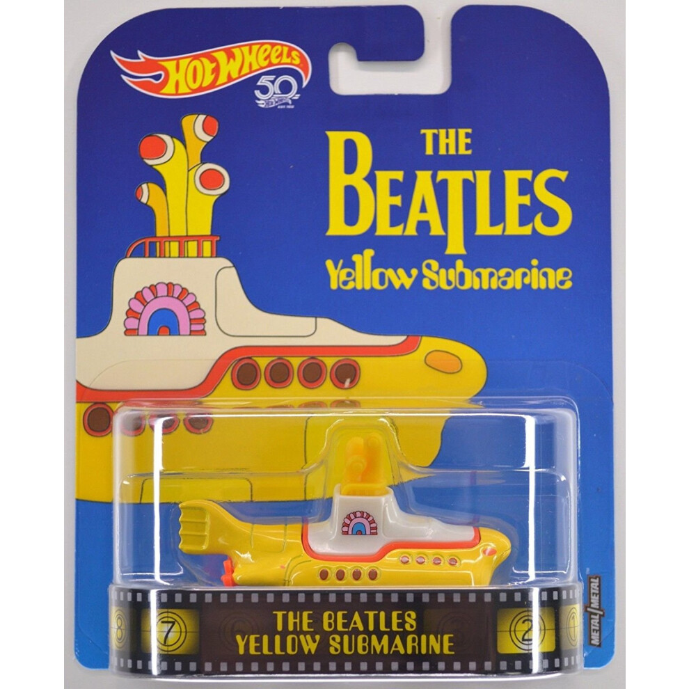 Hot Wheels Beatles Yellow Submarine Vehicle