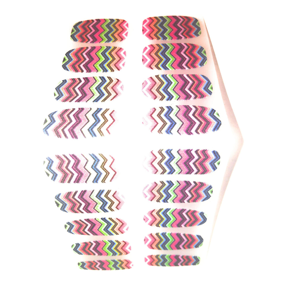 Sally Hansen Salon Effects Couture Nail Stickers  Fab-Ric  18 Count