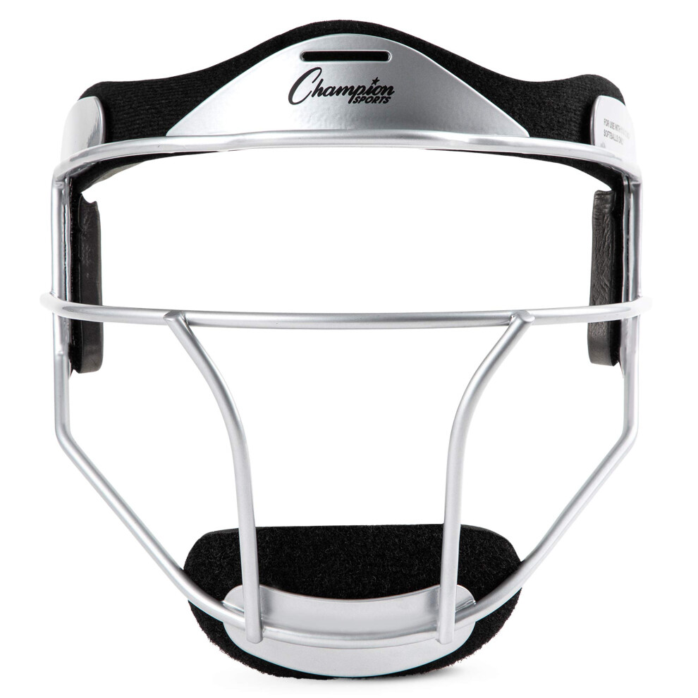 Photos - Protective Gear Set Champion Sports Steel Softball Face Mask - Classic Fielders Masks for Adults - Durable Head Guards - Premium Sports Accessor