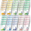 ?Orangeroses? Pack de 100 Masques en Tissu Essentiel Coréens (10 Types x 10 pcs) 1