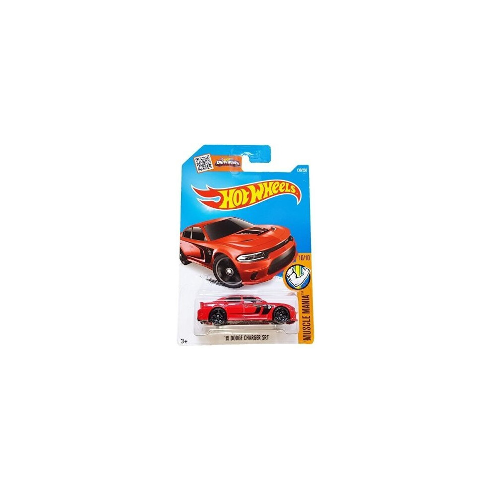 Hot Wheels  2016 Muscle Mania  '15 Dodge Charger SRT Hellcat [Red] 130/250