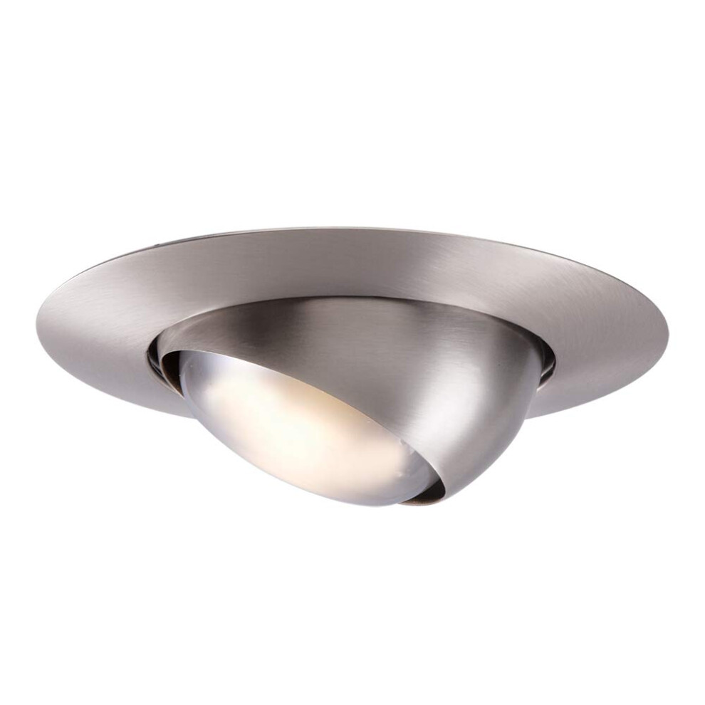 Halo 78SN 6-Inch Eyeball Light Trim  Satin Nickel