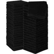 Utopia Towels - Set di 60 salviette in cotone - Salviette per il viso in flanella di alta qualit , 100% cotone filato ad anello, altamente assorb