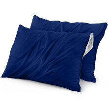 Utopia Bedding Waterdichte Kussensloop Beschermers Met Rits Standaardmaat (2-pack, Koninklijk Blauw)