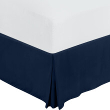 Utopia Bedding Jupe de lit King size Volants plisss quadruples doux Ajustement facile avec chute sur mesure de 40,6 cm Qualit htelire r