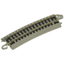 Bachmann Industries E-Z Track Halbsektion 12,50" Radius gebogene Gleise (6/Pack) N Maßstab