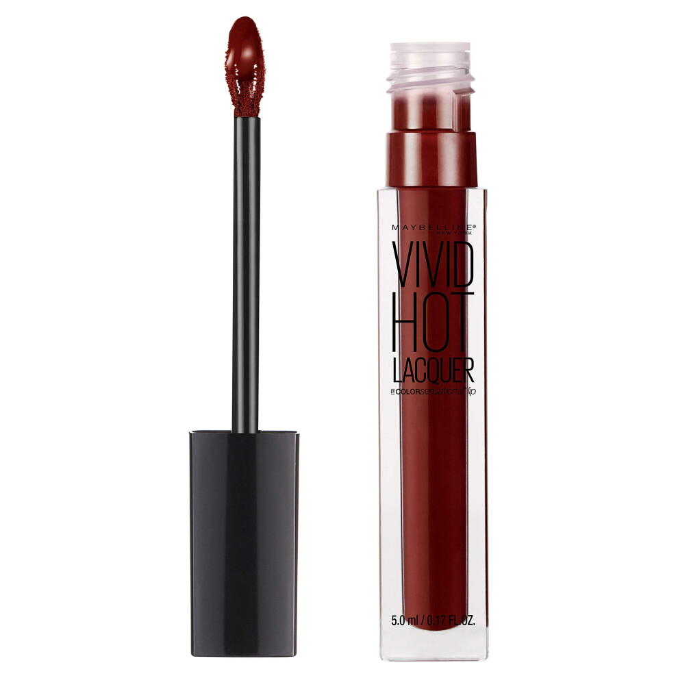 Maybelline New York Color Sensational Vivid Hot Lacquer Lip Gloss  Classic  0.17 fl. oz.