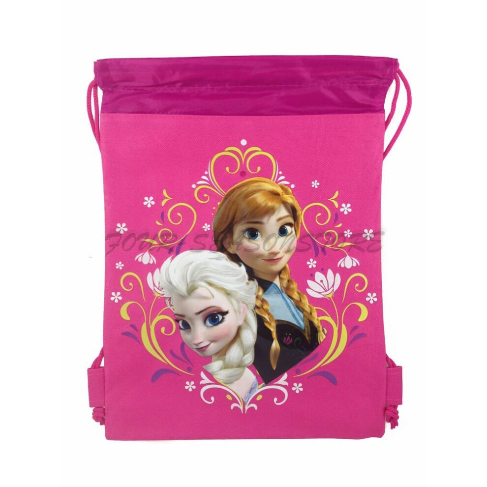 Disney Frozen Drawstring Backpack - Pink